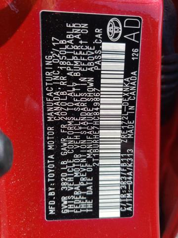 Photo 10 from auction – 2017 TOYOTA COROLLA L with VIN 2T1BURHE7HC849867