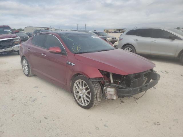KIA OPTIMA SX 2014 with VIN 5XXGR4A68EG330098 - Photo from auction