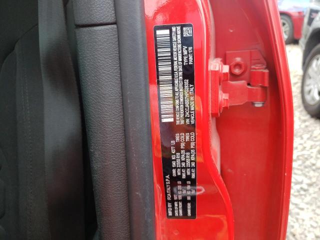 Photo 10 from auction – 2017 JEEP RENEGADE L with VIN ZACCJABB7HPG28352