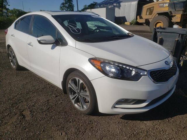 KIA FORTE EX 2014 with VIN KNAFZ4A8XE5196662 - Photo from auction