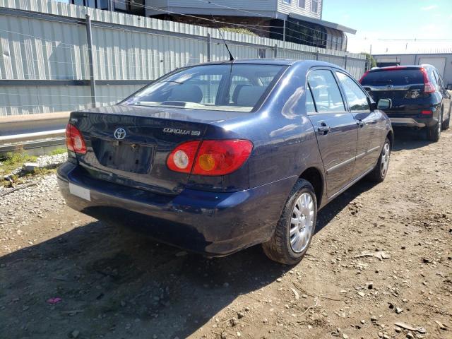 Photo 4 from auction – 2003 TOYOTA COROLLA CE with VIN 2T1BR32E43C107541