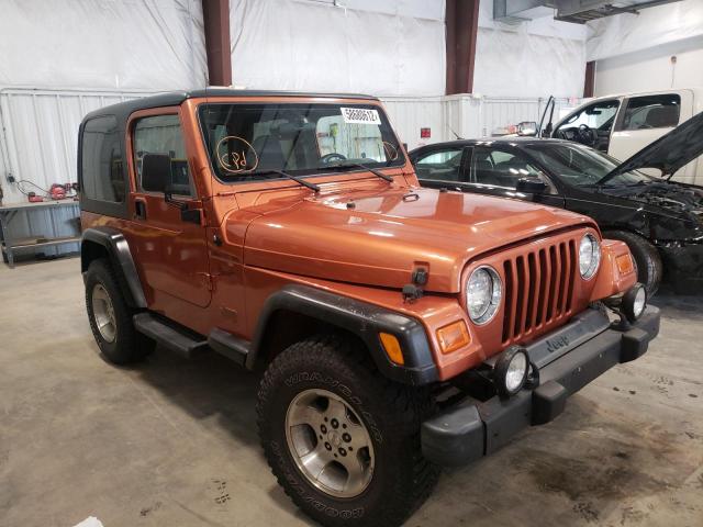 JEEP WRANGLER / 2001 with VIN 1J4FA49S61P343384 - Photo from auction