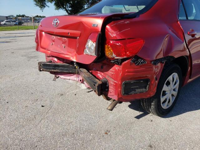 Photo 9 from auction – 2009 TOYOTA COROLLA with VIN JTDBL40E099064003