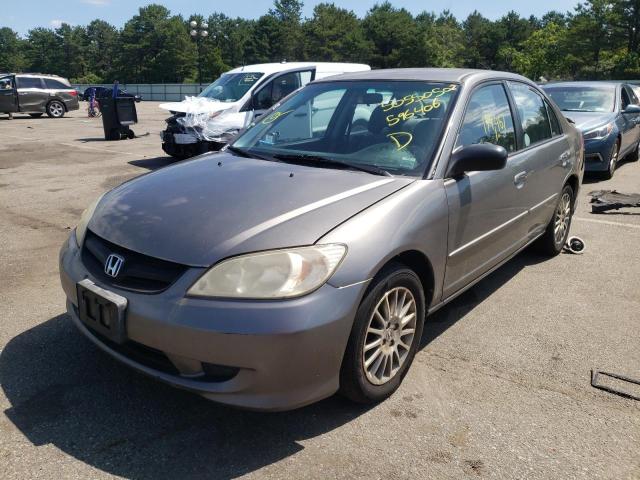 Photo 2 from auction – 2005 HONDA CIVIC with VIN 2HGES16565H596406