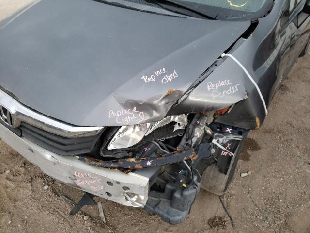 Photo 9 from auction – 2012 HONDA CIVIC HF with VIN 2HGFB2F64CH317941
