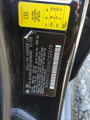 Photo 10 from auction – 2009 BMW 528 XI with VIN WBANV13559C152479
