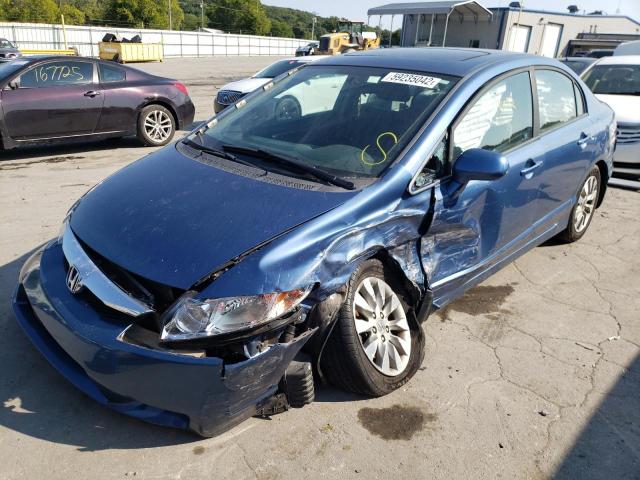 Photo 2 from auction – 2010 HONDA CIVIC EX with VIN 19XFA1F82AE069100
