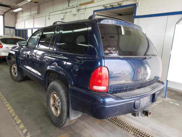 Photo 3 from auction – 2000 DODGE DURANGO with VIN 1B4HS28N3YF182193