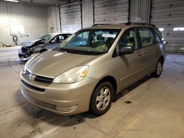 Photo 2 from auction – 2005 TOYOTA SIENNA CE with VIN 5TDZA23C55S352629