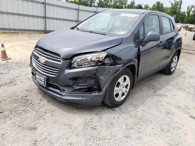 Photo 9 from auction – 2016 CHEVROLET TRAX LS with VIN 3GNCJKSB4GL122319