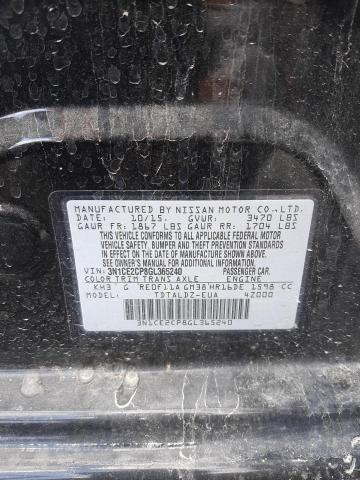 Photo 10 from auction – 2016 NISSAN VERSA NOTE with VIN 3N1CE2CP8GL365240
