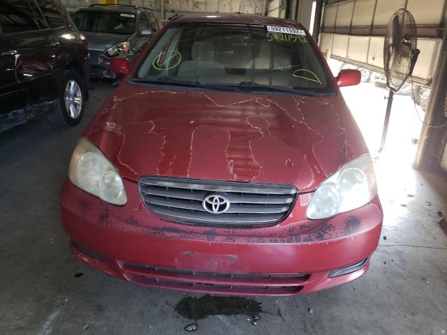 Photo 9 from auction – 2003 TOYOTA COROLLA CE with VIN JTDBR32E130024983
