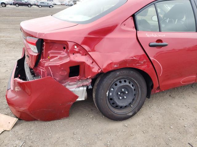 Photo 9 from auction – 2021 TOYOTA COROLLA LE with VIN JTDEPMAE5MJ180398