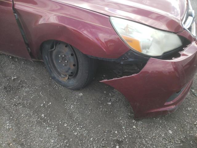 Photo 9 from auction – 2010 SUBARU LEGACY 2.5 with VIN 4S3BMBA68A3218618