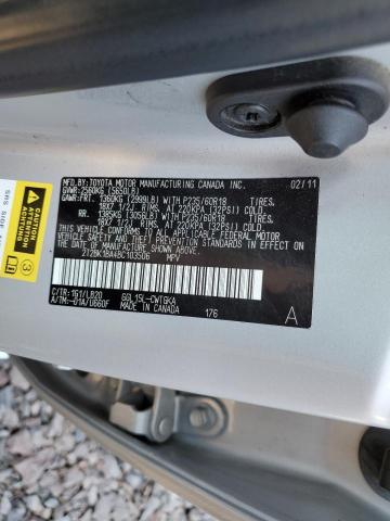 Photo 10 from auction – 2011 LEXUS RX 350 with VIN 2T2BK1BA4BC103506