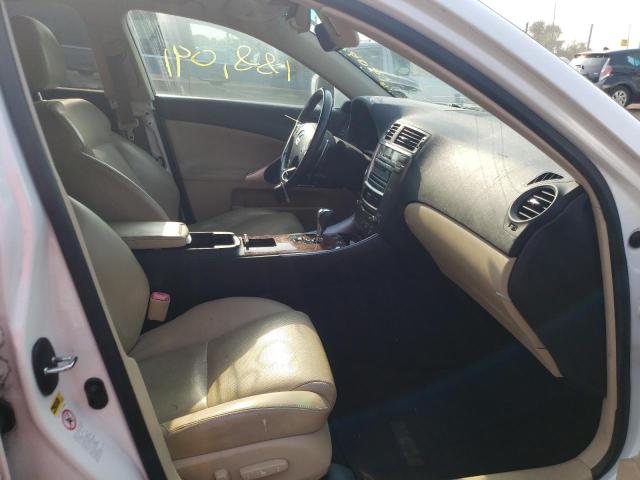 Photo 5 from auction – 2008 LEXUS IS 250 with VIN JTHCK262282021930