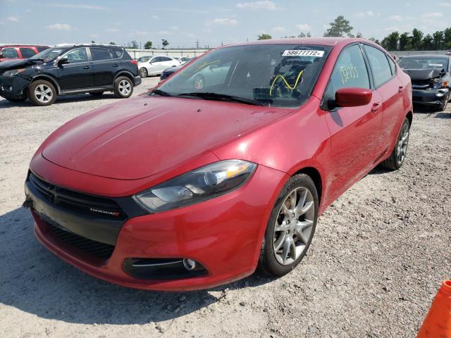 Photo 2 from auction – 2014 DODGE DART SXT with VIN 1C3CDFBBXED791077