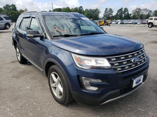 FORD EXPLORER X 2017 with VIN 1FM5K8D85HGC88059 - Photo from auction