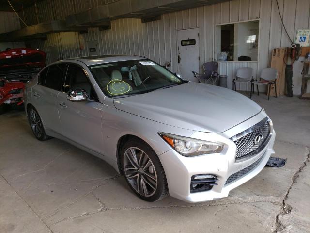 Photo 1 from auction – 2014 INFINITI Q50 BASE with VIN JN1BV7AR9EM681620