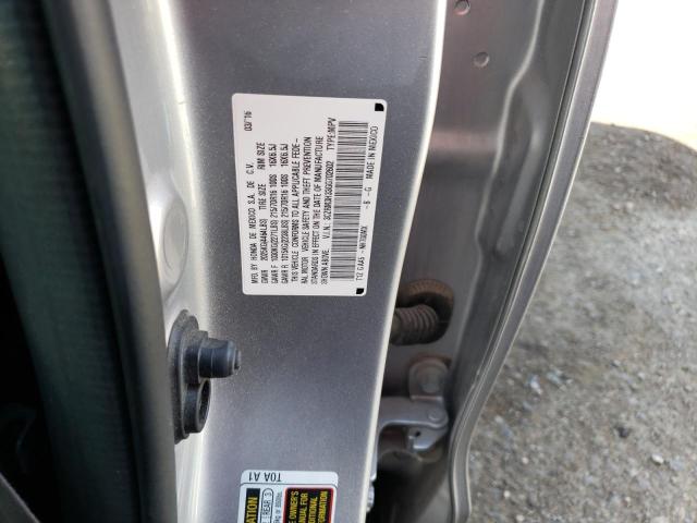Photo 10 from auction – 2016 HONDA CR-V LX with VIN 3CZRM3H33GG702602