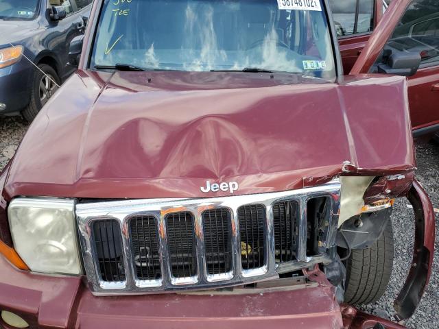 Photo 7 from auction – 2007 JEEP COMMANDER with VIN 1J8HH48K07C612659