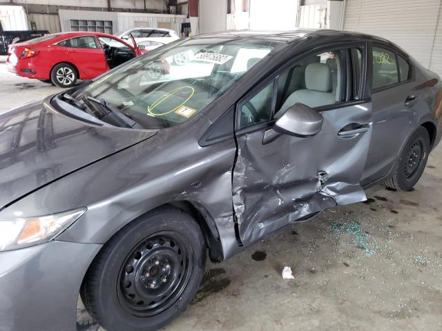 Photo 9 from auction – 2013 HONDA CIVIC LX with VIN 2HGFB2F58DH581415