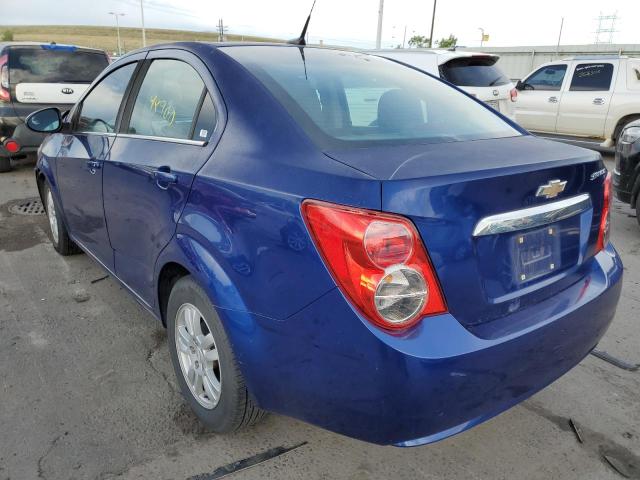 Photo 3 from auction – 2014 CHEVROLET SONIC LT with VIN 1G1JC5SH5E4212347