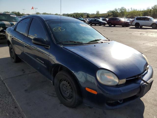 DODGE NEON BASE 2000 with VIN 1B3ES46C5YD864699 - Photo from auction