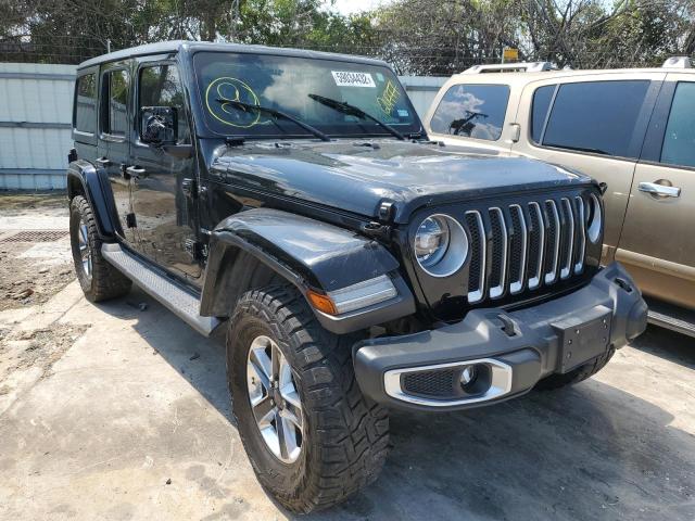 Photo 1 from auction – 2018 JEEP WRANGLER U with VIN 1C4HJXEG5JW124777