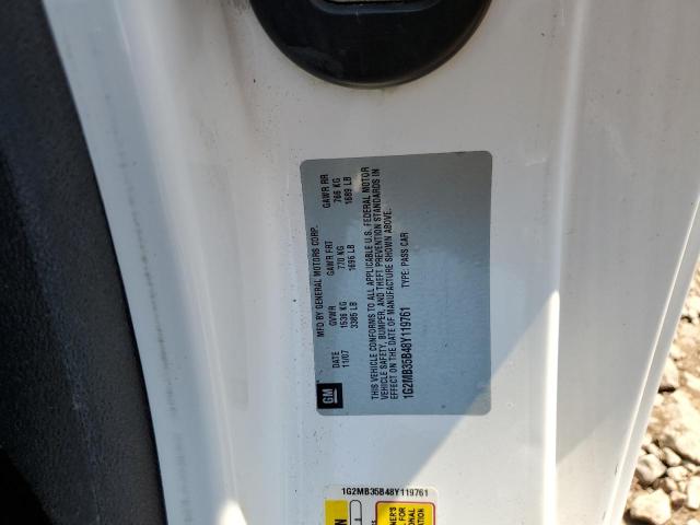 Photo 10 from auction – 2008 PONTIAC SOLSTICE with VIN 1G2MB35B48Y119761