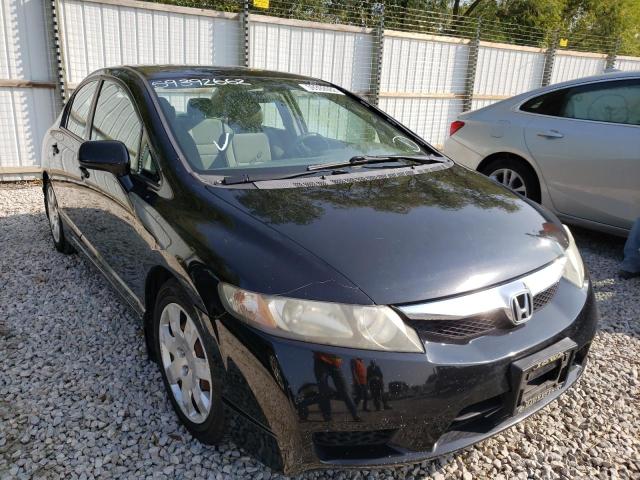 HONDA CIVIC LX 2010 with VIN 19XFA1F51AE078828 - Photo from auction