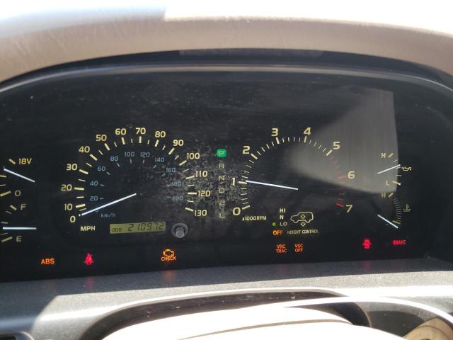 Photo 8 from auction – 2000 LEXUS LX 470 with VIN JT6HT00W0Y0106515