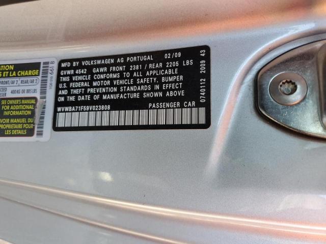 Photo 10 from auction – 2009 VOLKSWAGEN EOS TURBO with VIN WVWBA71F59V023808