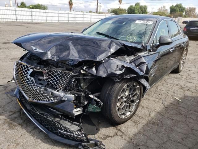 Photo 2 from auction – 2021 GENESIS G80 BASE with VIN KMTGB4SC3MU045554