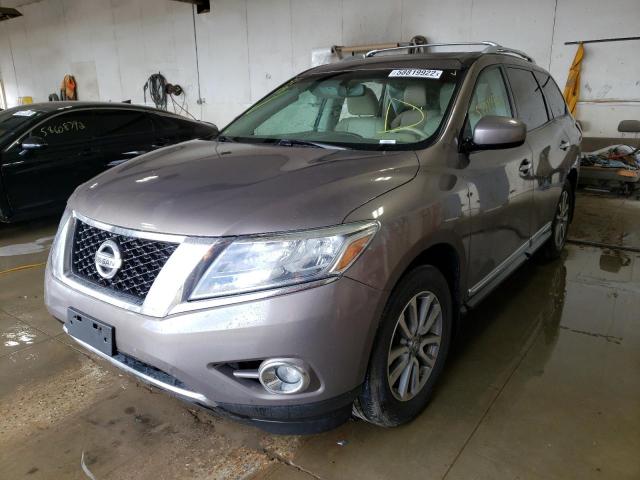 Photo 2 from auction – 2013 NISSAN PATHFINDER with VIN 5N1AR2MM4DC678074
