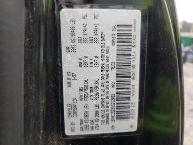 Photo 10 from auction – 1997 DODGE RAM 1500 with VIN 1B7HC16Z3VS212022