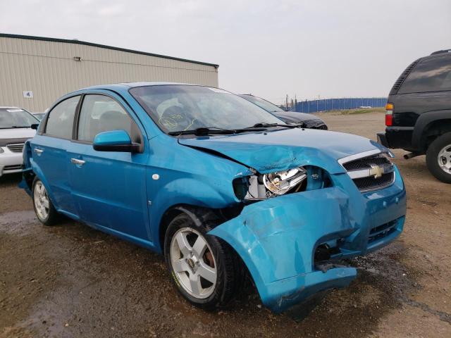 Photo 1 from auction – 2008 CHEVROLET AVEO LT with VIN KL1TG55608B200709