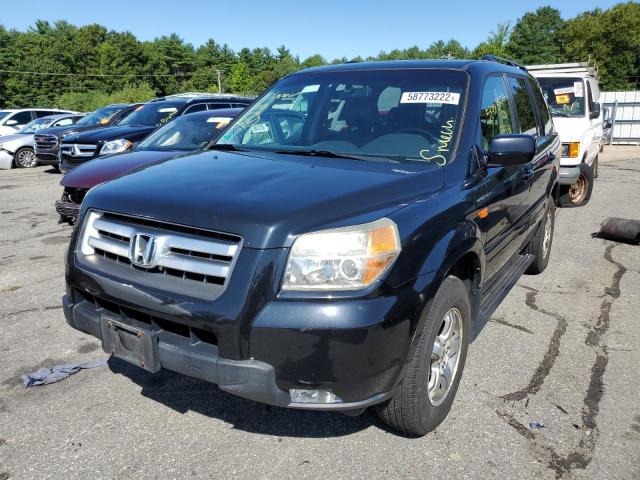 Photo 2 from auction – 2006 HONDA PILOT EX with VIN 2HKYF18576H549679