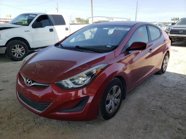 Photo 2 from auction – 2016 HYUNDAI ELANTRA SE with VIN 5NPDH4AE9GH757472