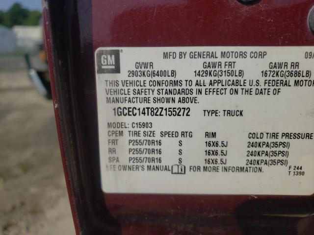 Photo 10 from auction – 2002 CHEVROLET SILVERADO with VIN 1GCEC14T82Z155272