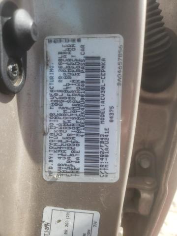 Photo 10 from auction – 2002 TOYOTA CAMRY LE with VIN 4T1BE32K42U001640
