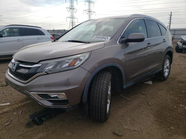 Photo 2 from auction – 2015 HONDA CR-V EXL with VIN 5J6RM4H74FL068159