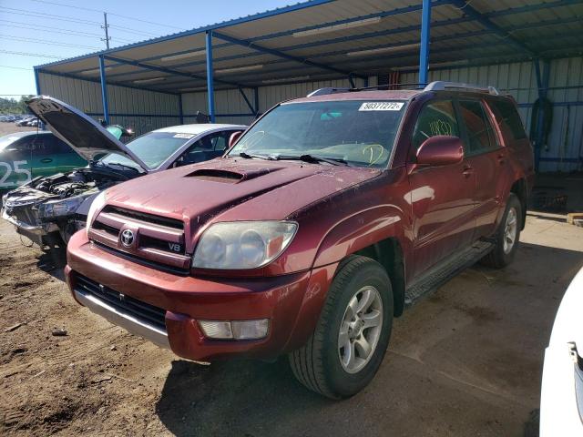 Photo 2 from auction – 2005 TOYOTA 4RUNNER SR with VIN JTEBT14RX58020307