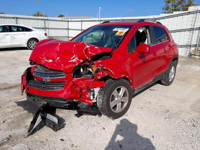 Photo 2 from auction – 2016 CHEVROLET TRAX 1LT with VIN KL7CJLSB4GB538867