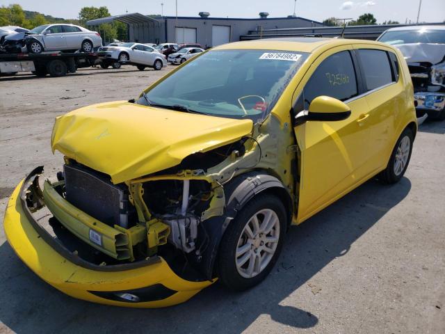 Photo 2 from auction – 2016 CHEVROLET SONIC LT with VIN 1G1JC6SB2G4121458