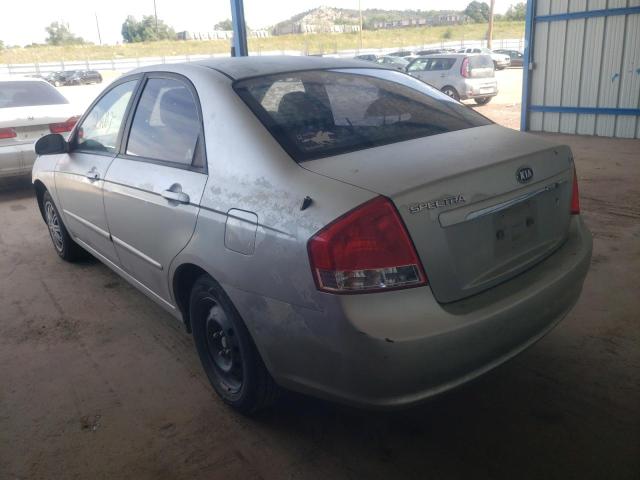 Photo 3 from auction – 2009 KIA SPECTRA EX with VIN KNAFE222495614472