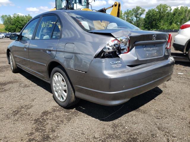Photo 3 from auction – 2004 HONDA CIVIC LX with VIN 2HGES16514H644957