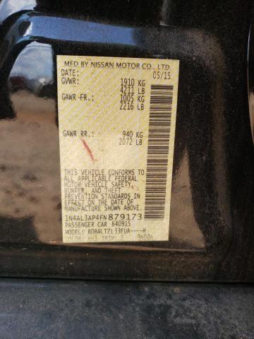 Photo 10 from auction – 2015 NISSAN ALTIMA 2.5 with VIN 1N4AL3AP4FN879173