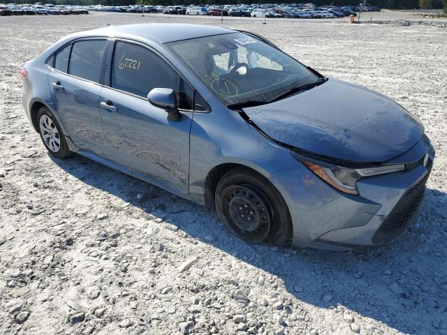 TOYOTA COROLLA LE 2021 with VIN JTDEPMAE9MJ164642 - Photo from auction
