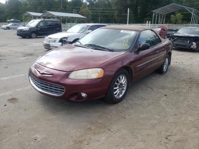 Photo 2 from auction – 2001 CHRYSLER SEBRING LX with VIN 1C3EL55U31N676635